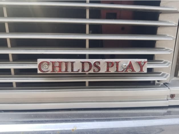 Photo of Childs Play Emblem - 1980 El Camino Replacement