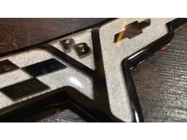 Photo of Personalized C6 Emblem