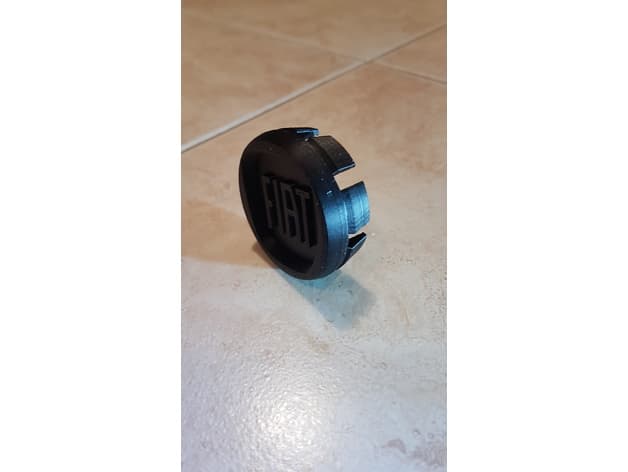 Fiat Tipo central wheel cap preview