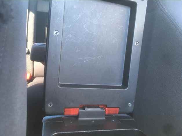 SUBARU LEGACY 2003-2009 hinge of console box upper half. preview