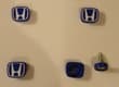 Honda logo license plate screw caps preview