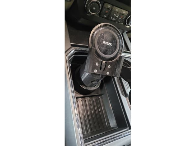 QI Charger Cup Holder Tray for Ford Superduty preview