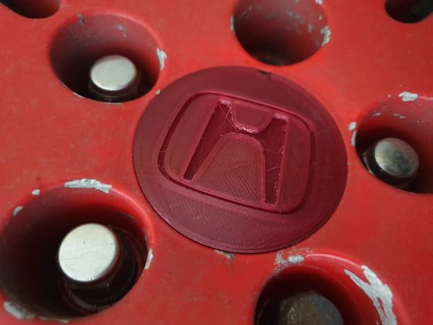 Honda Civic Type R wheel cap 68.8 mm preview