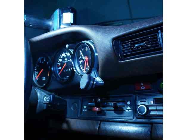 Photo of Adapter Plate for Porsche Phone Mount 911SC, 930, 993 and 964