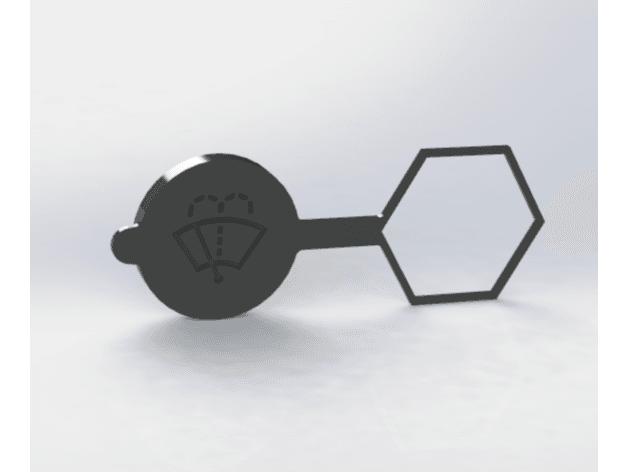 Ford Focus windshield washer fluid cap preview