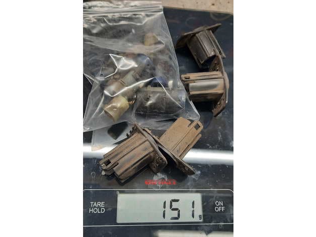 BMW (E46) PDC Sensor Delete Plates because racecar preview