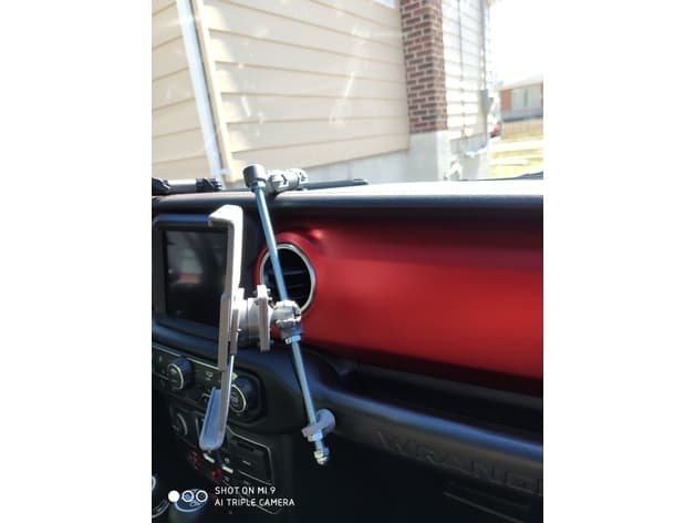 Jeep JL iPad Mount preview