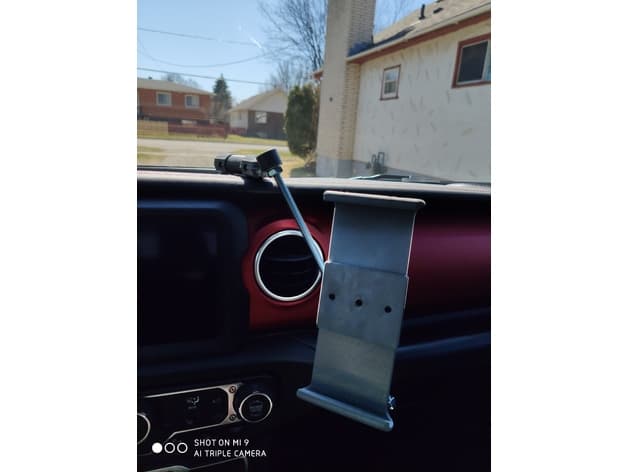 Jeep JL iPad Mount preview