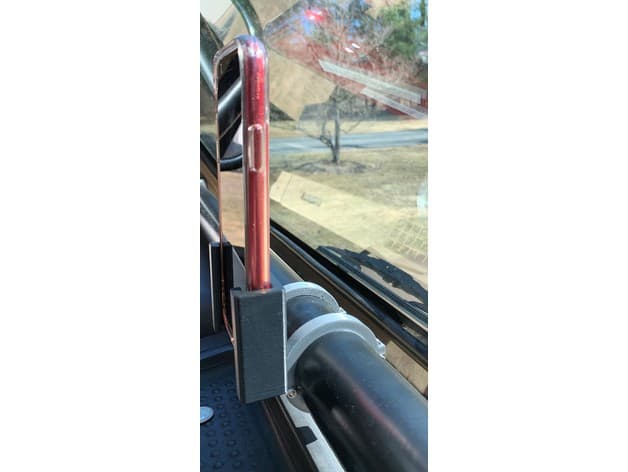 Jeep Wrangler Rock Hard 4x4 Roll Cage Phone Mount preview