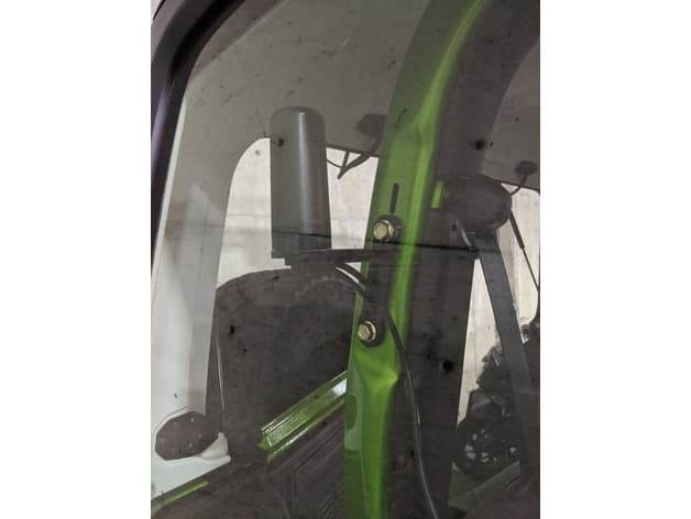 Midland MXTA25 "Ghost" Antenna Mount - Jeep Wrangler JL 2018+ (2-door) preview
