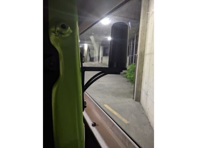 Midland MXTA25 "Ghost" Antenna Mount - Jeep Wrangler JL 2018+ (2-door) preview