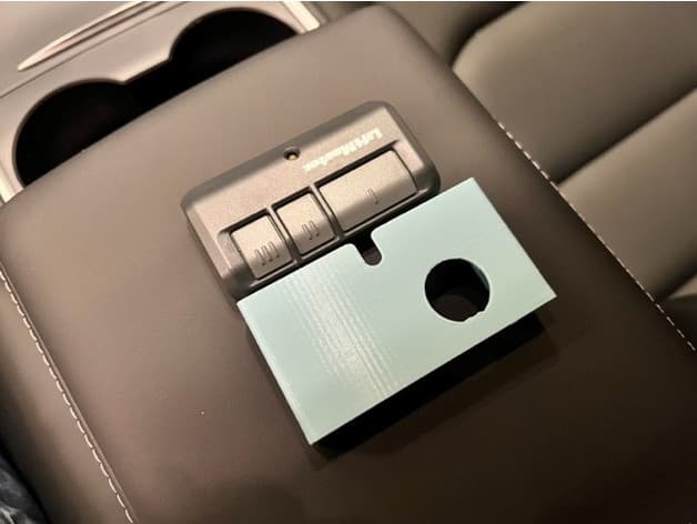 Chamberlain Garage Door Remote Holder for Tesla preview