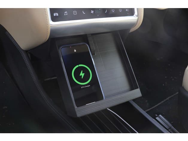 Tesla Model S Phone Charging Bay preview