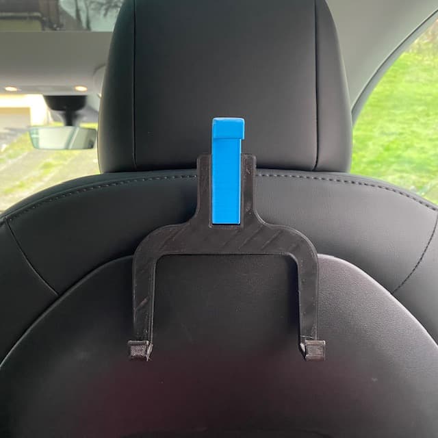 Slim tablet back seat mount for Tesla Model 3/Y preview