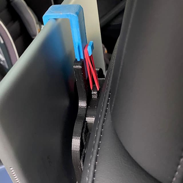 Slim tablet back seat mount for Tesla Model 3/Y preview