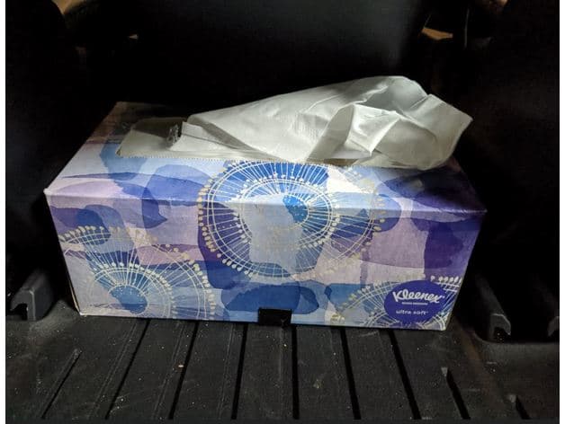 Photo of Telsa Model 3 Tissue Box Holder