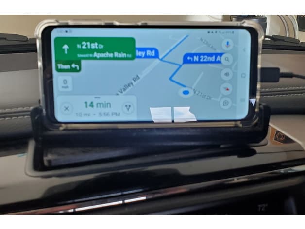 2014 RAM 1500 tilting phone holder.. another remix preview