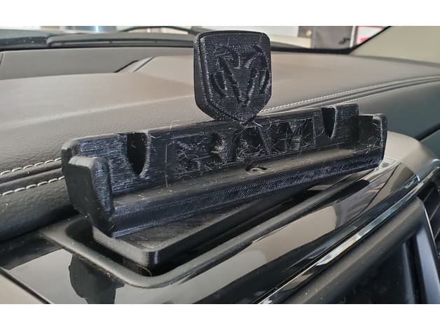 2014 RAM 1500 tilting phone holder.. another remix preview
