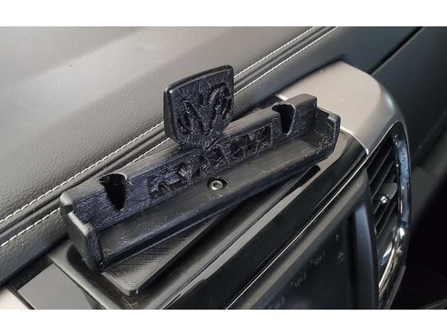 2014 RAM 1500 tilting phone holder.. another remix preview