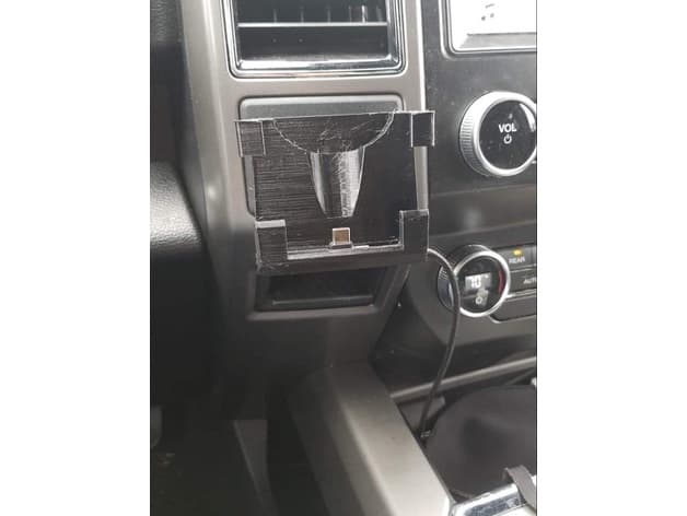 Ford Expedition phone mount preview