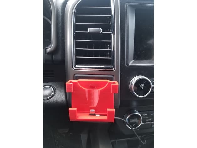 Ford Expedition phone mount preview