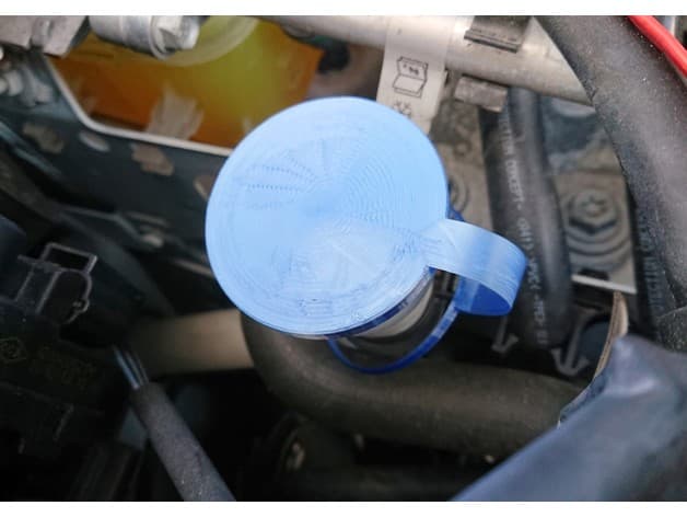Photo of Renault washer bottle cap