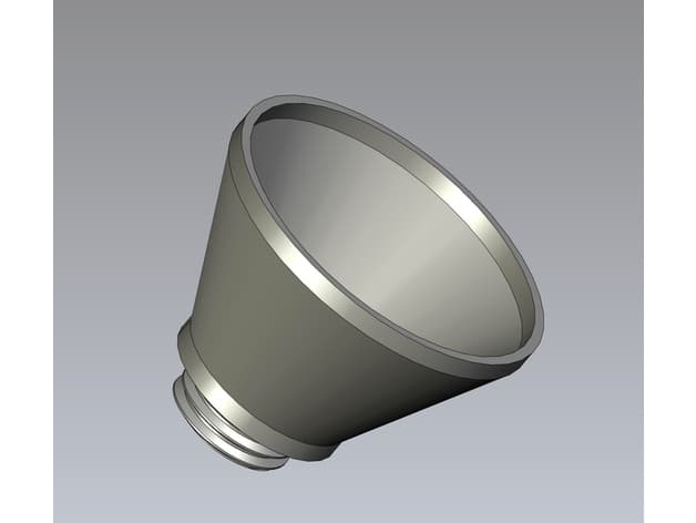 Threaded oil fill funnel for Honda Civic preview