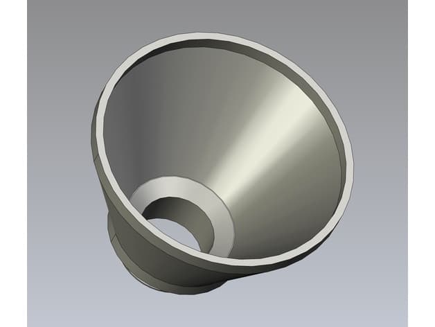Threaded oil fill funnel for Honda Civic preview