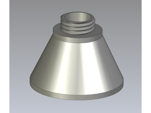 Threaded oil fill funnel for Honda Civic preview