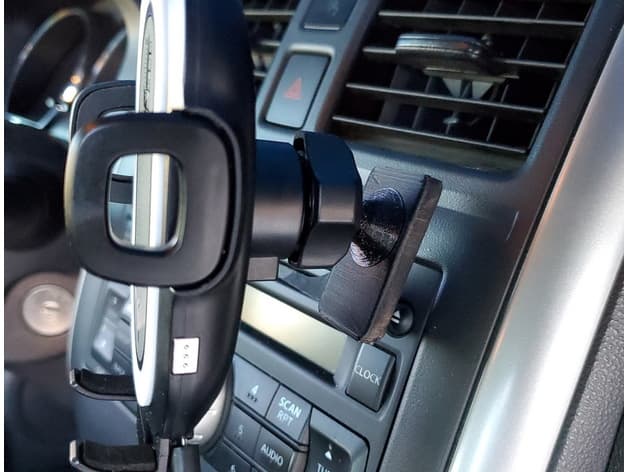 Car Phone Holder CD slot mount. off-center. preview