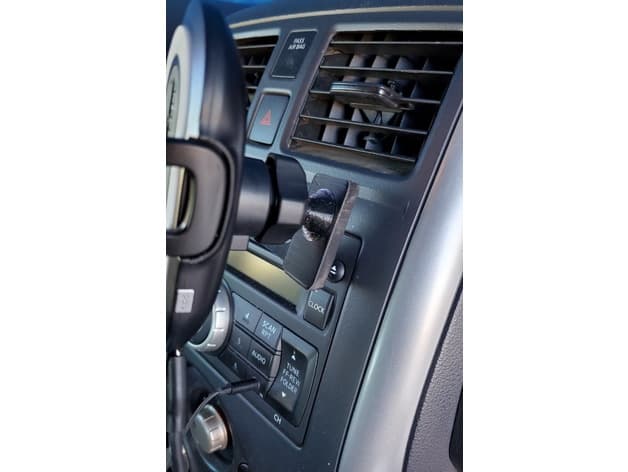 Car Phone Holder CD slot mount. off-center. preview