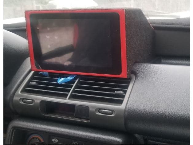 Raspberry Pi Carputer Case for 1990 Honda Civic V1.0 preview