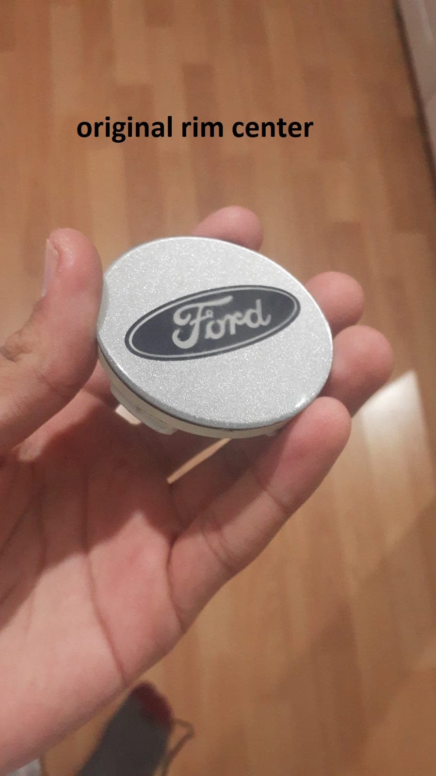 Ford Fiesta mk7 Gun Metal Rim Center Cap (60mm) preview
