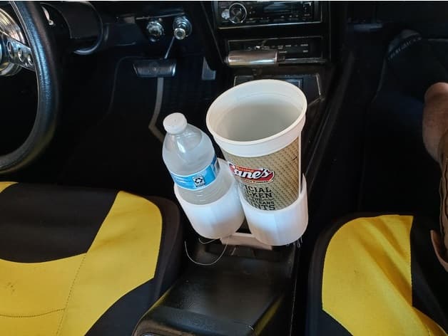 73 Ford Mustang Ashtray Dual Cup_Holder - image 3 of 5