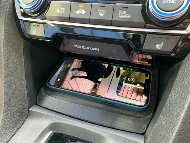 Honda Civic Gen 10 dashboard cubby Apple Magsafe wireless charger - image 6 of 6