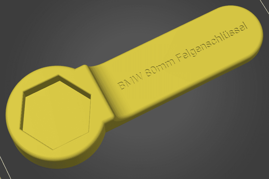 BMW Styling 5 center hub cap wrench - image 2 of 2