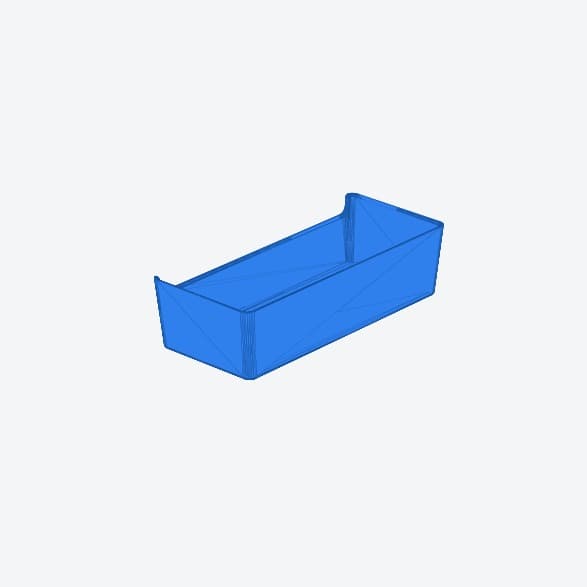 Tesla model 3 box for holding sunglasses - image