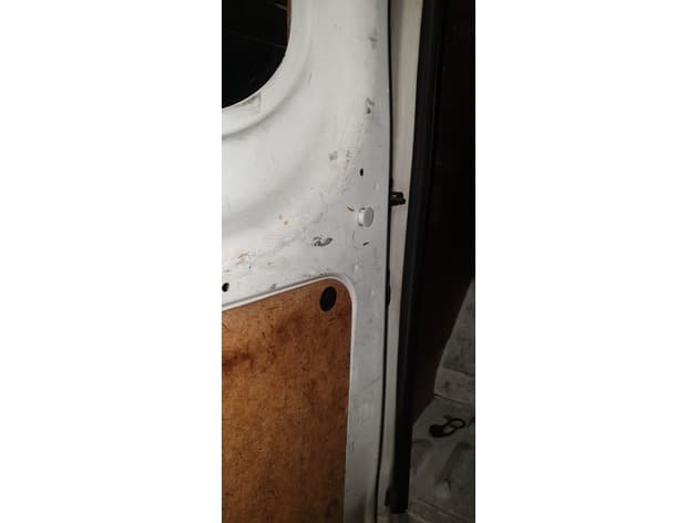Ford Transit Rear Door Check Strap Release Button - image