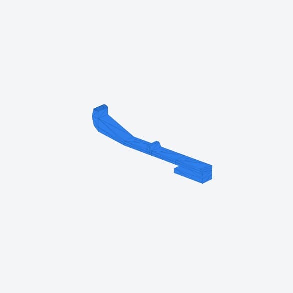 Ford radio remote retainer tab - image
