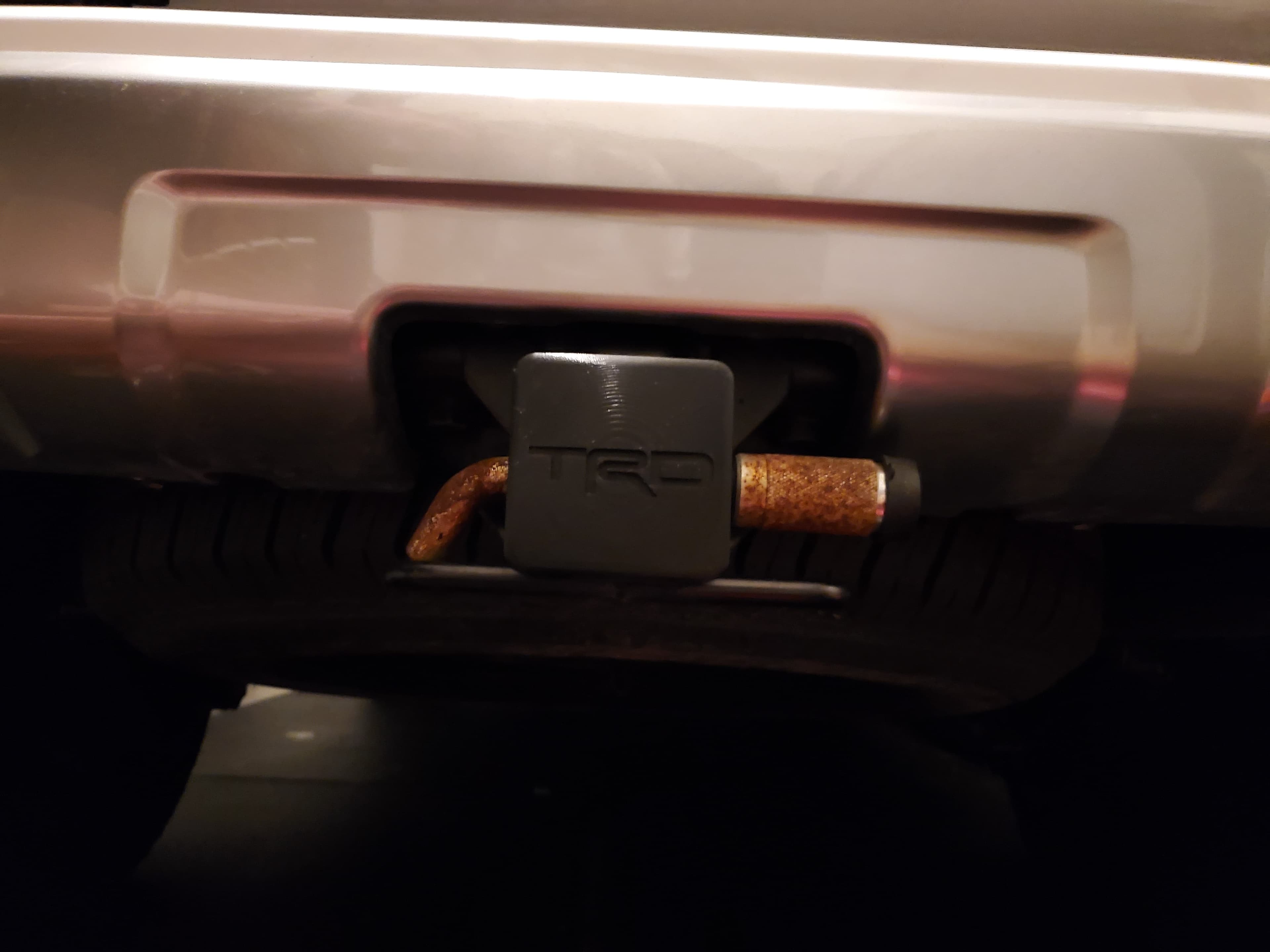 Toyota Hitch Covers with space for Hitch Pin - image