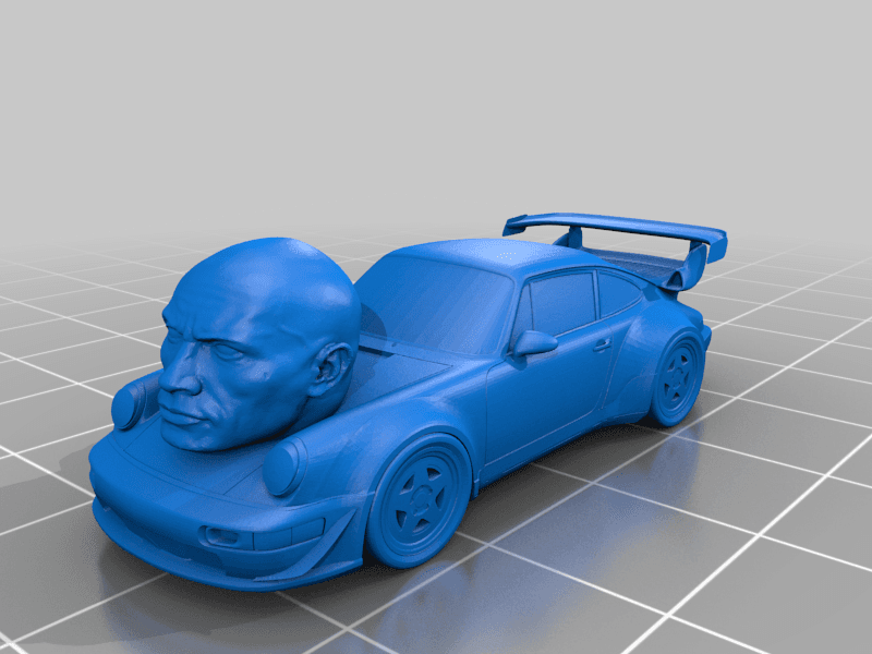 Photo of Dwayne Johnson Porsche 911 964 RWB