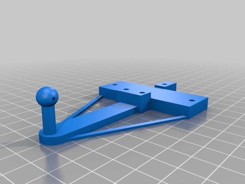Trailer Hitch for Tamiya 1/10 Toyota Tundra - image
