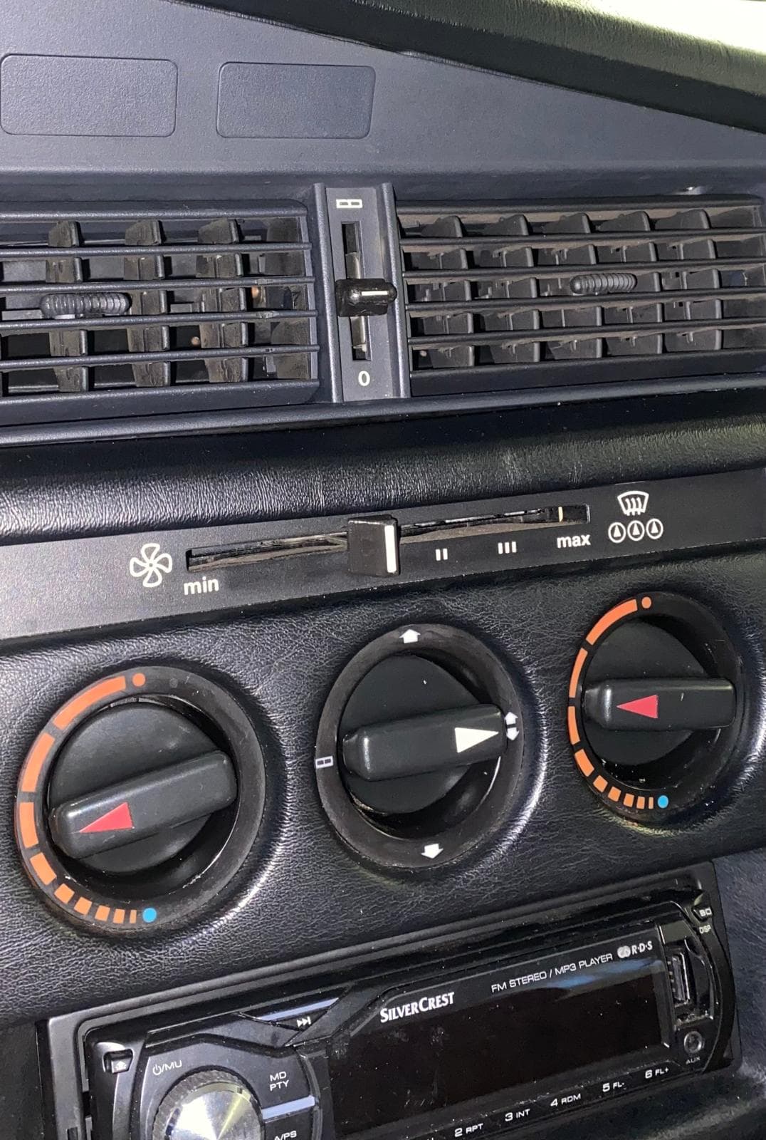Photo of Mercedes 190E W201 Center Climate Control Button / Slider