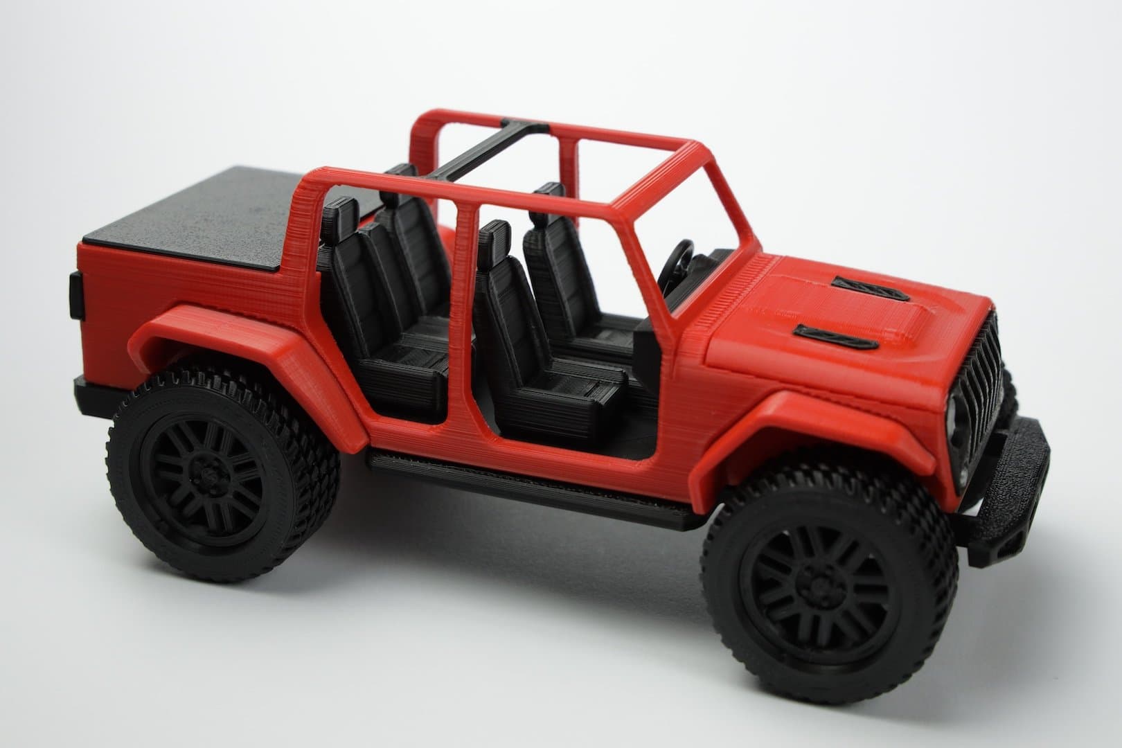 Open JEEP Gladiator style - fully printable - image