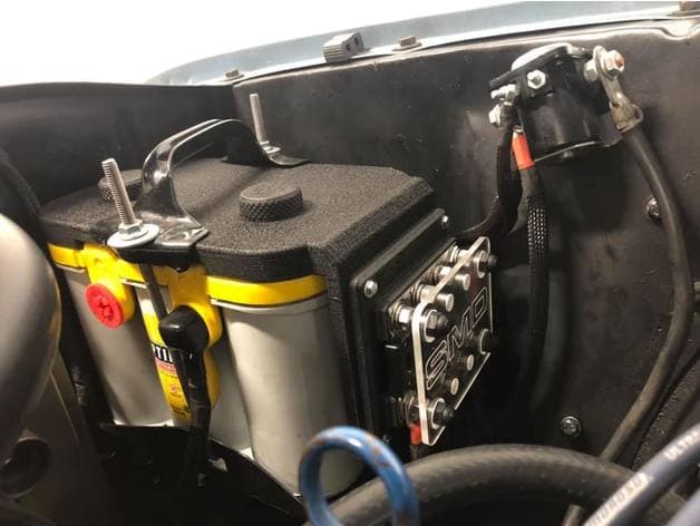 67 Mustang Battery Top Fuse Holder - image
