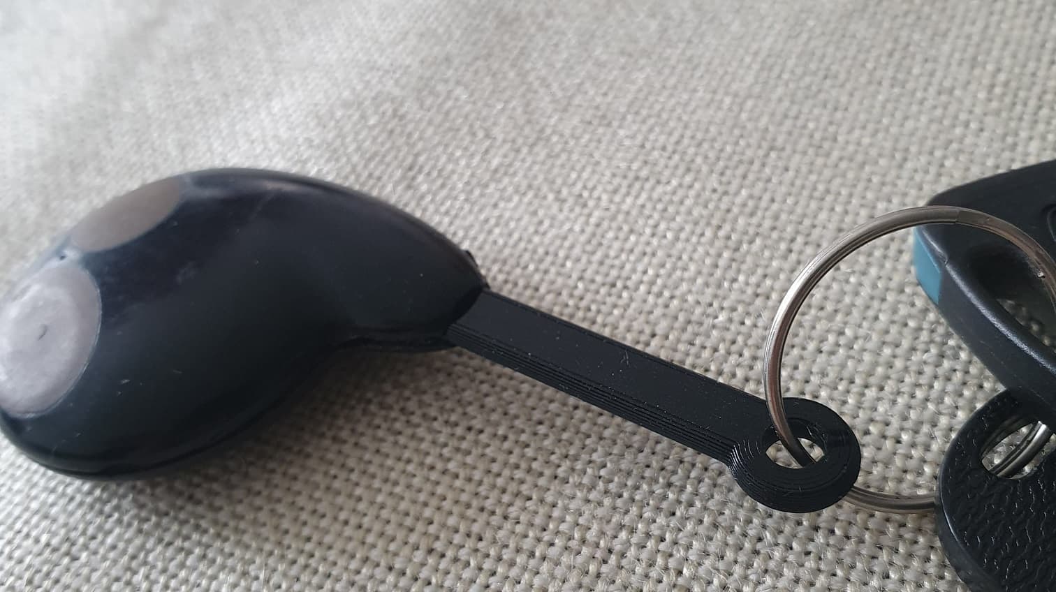 ford focus mk1 key mount immobiliser keychain replacement (flexible) - image