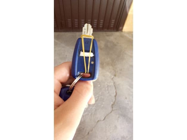 Fiat Punto Key Button Pulsante Chiave - image