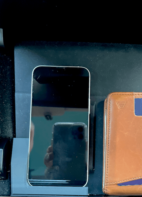 Tesla Model 3 (2020) iPhone Mini Pedestal / Holder - image