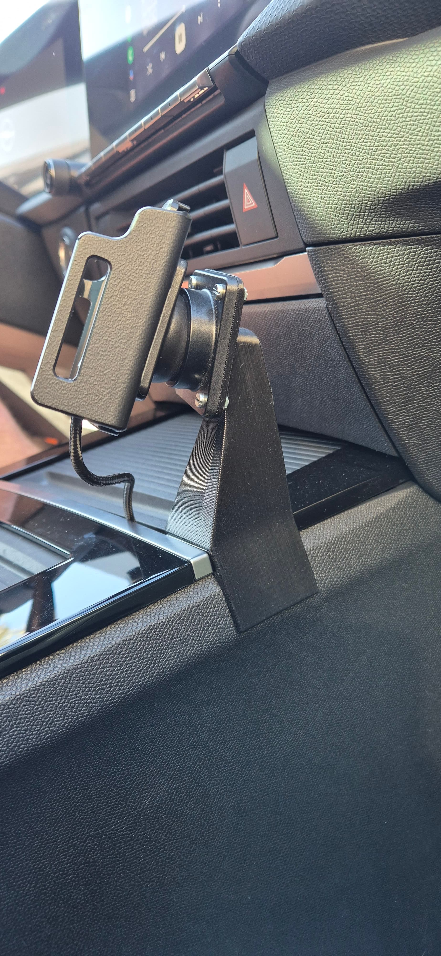 Opel Astra L Brodit car specific holder for Opel Astra L center console - image