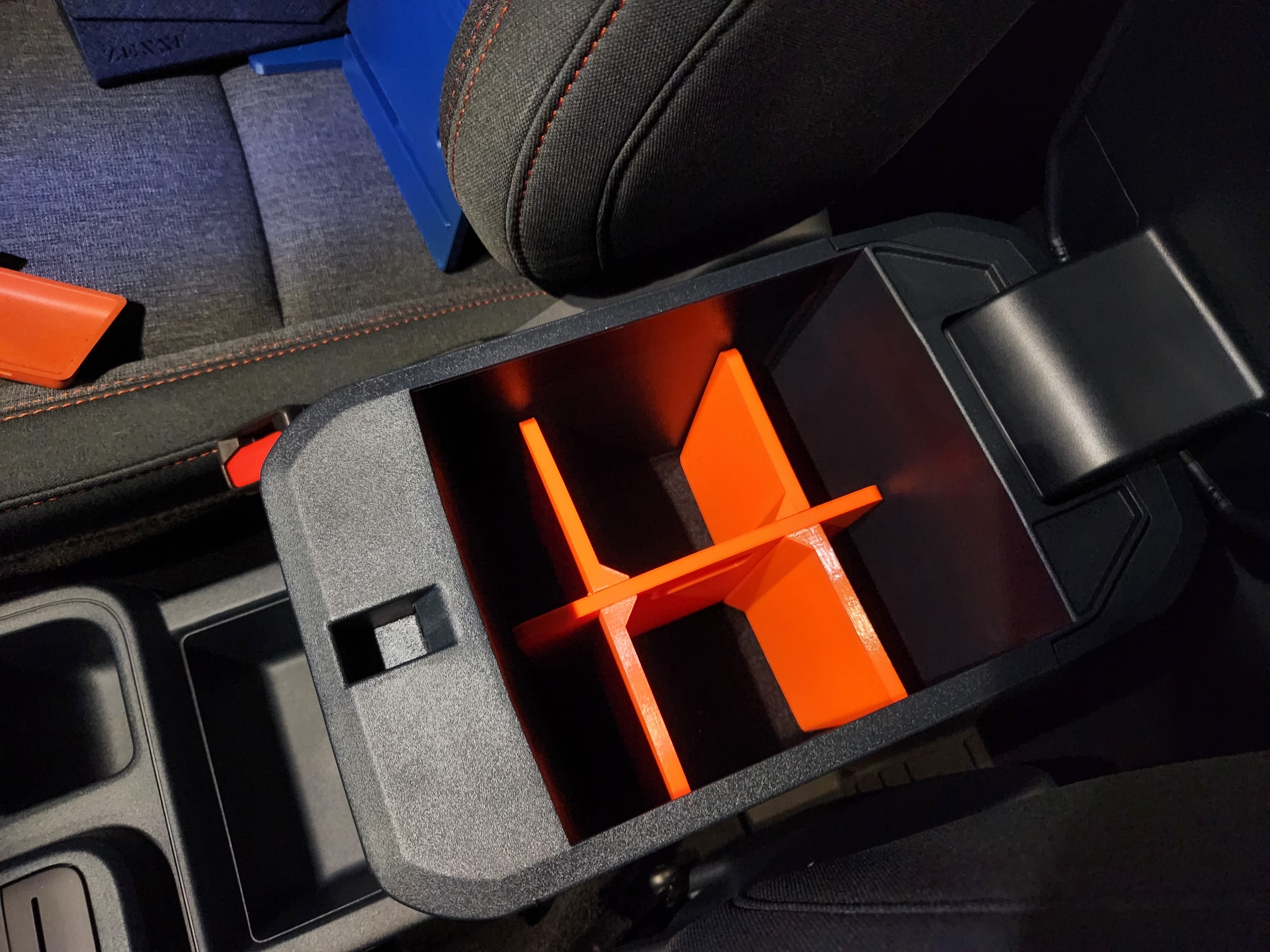 Extra Thick Ford Maverick Console Divider - image